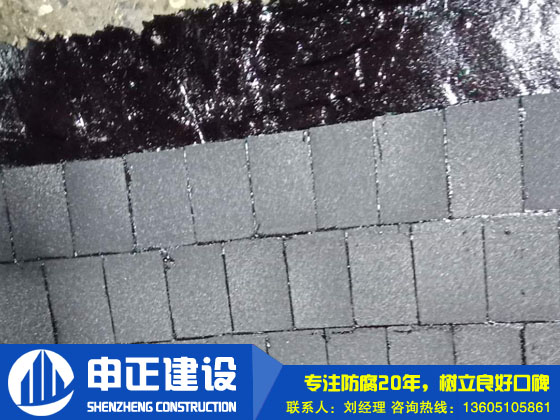 150米煙囪內(nèi)壁貼陶瓷?；u